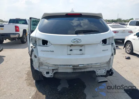 2017 Hyundai Santa Fe Sport 2.4L из США, поврежденный, VIN 5NMZT3LB0HH032908